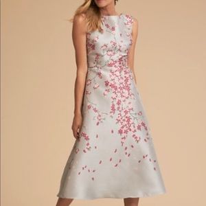 Anthropologie BHLDN Agie Dress Size 4 Blue NEW
